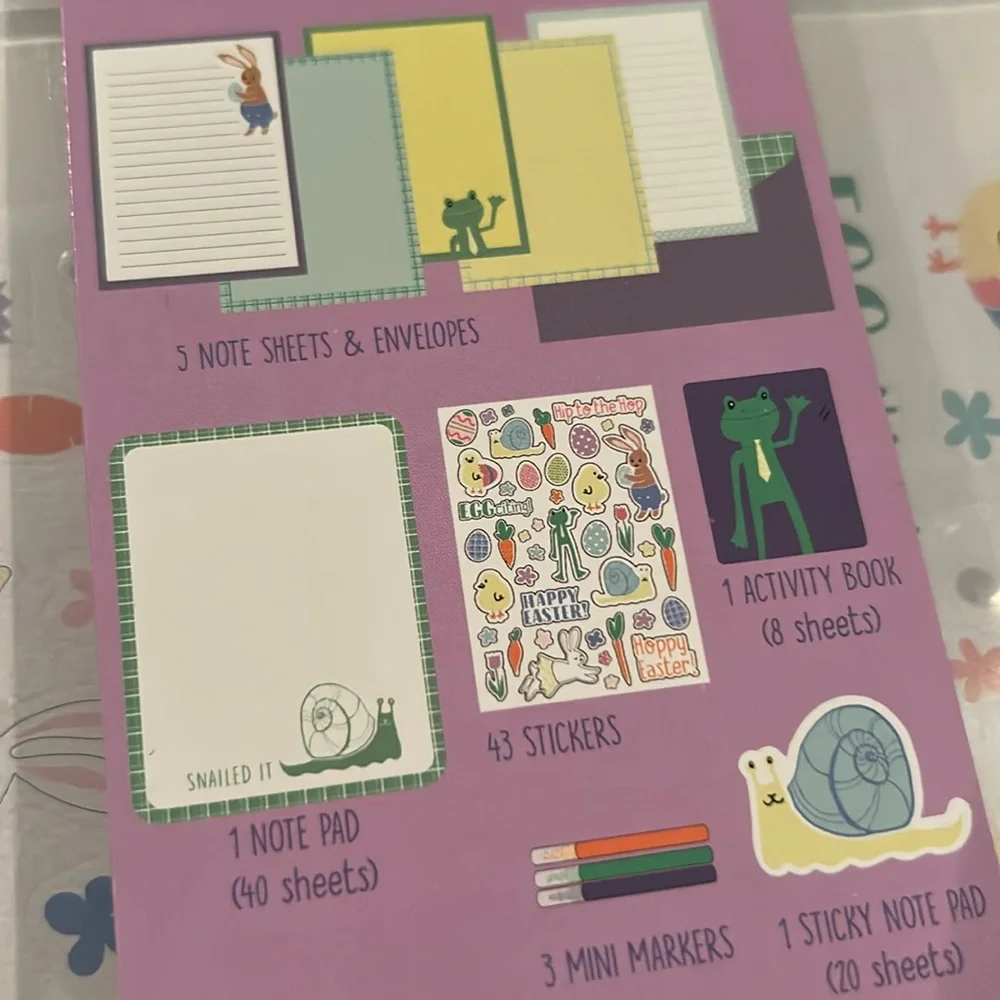 Travel stationary Arts and Crafts Kit NEW